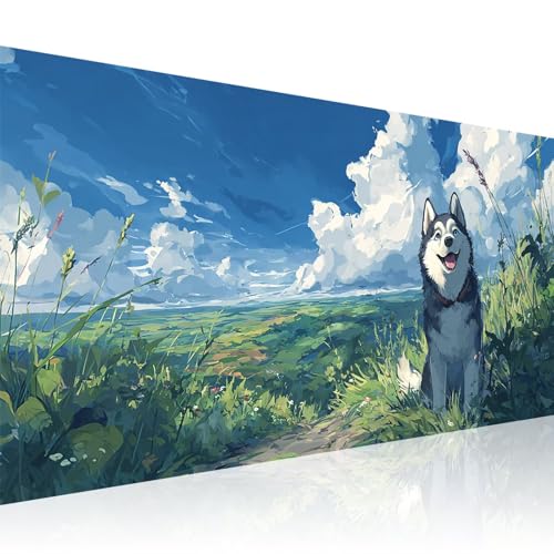 Karikatur Diamond Painting Erwachsene Groß xxl 60x120cm Vollbohrer Diamant Malerei Hund mit Zubehör, DIY 5D Diamant Painting Bilder Stickerei Bastelset Zuhause Dekoration, Geschenke für Frauen 2Z-247 von Wuleogxi