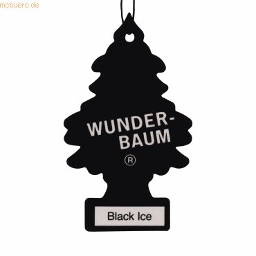 Wunder-Baum Wunder-Baum Lufterfrischer 134239 Black Ice von Wunder-Baum