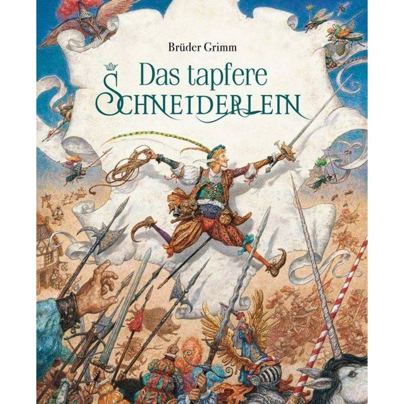 Das Tapfere Schneiderlein - Jacob Grimm, Gebunden von Wunderhaus Verlag
