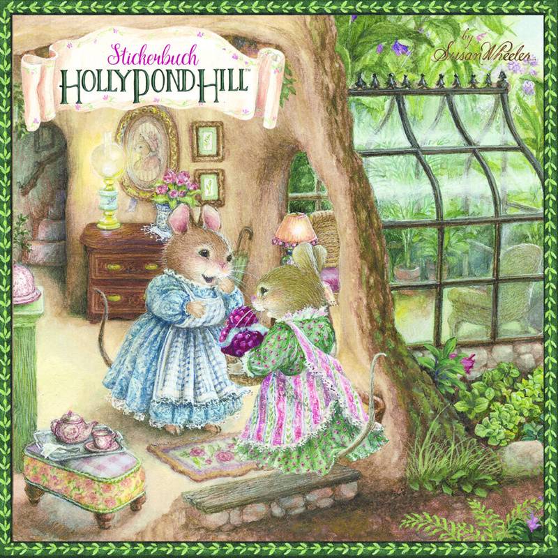 Holly Pond Hill, Stickerbuch von Wunderhaus Verlag