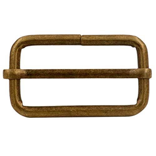 Wuuycoky Bronzefarbene Metall-Schnalle, bronze, Inner length:1.5",Inner width:0.8",10Pcs von Wuuycoky