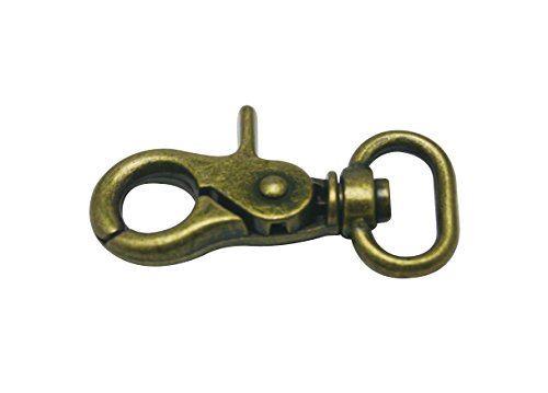 Wuuycoky Sourcingmap Karabinerhaken, oval, 2 cm Innendurchmesser, 10 Stück von Wuuycoky