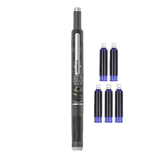 Wuyooprt Füllfederhalter,Leckdichter Schreibgerät - Ergonomischer 0,38 mm Füller Mit Ausfahrbarer Mittelspitze Für Schule, Büro, Zeichnen, Journaling Und Kunst Wuyooprt Füllfederhalter,Leckdichter Schreibgerät - Ergonomischer 0,38 mm Füller Mit Ausfahrbarer Mittelspitze Für Schule, Büro, Zeichnen, Journaling Und Kunst von Wuyooprt