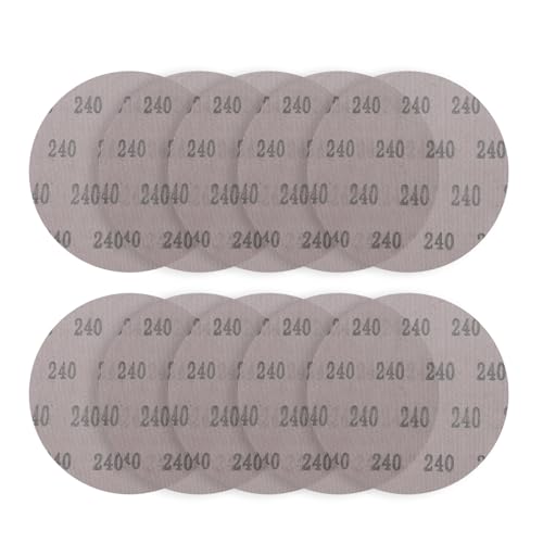 10 Stück Schleifgitter Ø 225mm, Schleifscheiben 225 mm Klett, Schleifscheiben Körnung 120, Selbsthaftende Klettscheiben, Schleifpapier für Trockenbauschleifer, Giraffenschleifer (225mm, 120, Fein) von Wvxilyr
