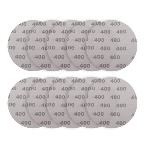 10 Stück Schleifgitter Ø 225mm, Schleifscheiben 225 mm Klett, Schleifscheiben Körnung 80, Selbsthaftende Klettscheiben, Schleifpapier für Trockenbauschleifer, Giraffenschleifer (225mm, 80, Fein) von Wvxilyr