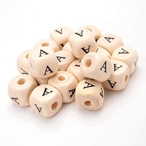 20 Stücke 10mm Natürliche Holzbuchstabenperlen Gemischte Alphabet Quadratische Würfel Holzperlen Für Die Schmuckherstellung Handgemachte DIY Armband Halskette-A 20 Stücke 10mm Natürliche Holzbuchstabenperlen Gemischte Alphabet Quadratische Würfel Holzperlen Für Die Schmuckherstellung Handgemachte DIY Armband Halskette-A von Wxbc