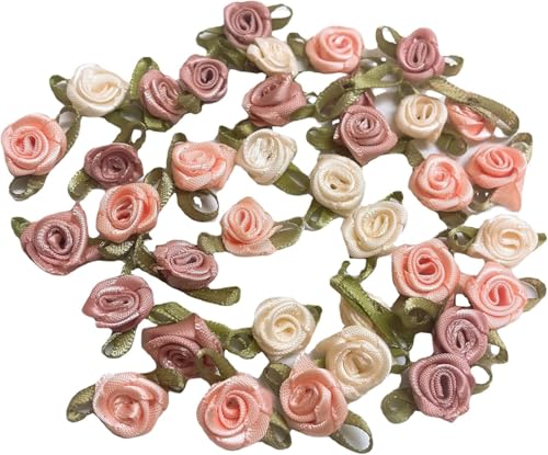 100 Stück 15 mm mehrfarbige Mini-Rosen Blumen Satinband Schleifen Applikationen DIY Nähen Handwerk Zubehör Hochzeit Braut Geschenk Dekoration Verzierungen 100 Stück 15 mm mehrfarbige Mini-Rosen Blumen Satinband Schleifen Applikationen DIY Nähen Handwerk Zubehör Hochzeit Braut Geschenk Dekoration Verzierungen von Wyjuan
