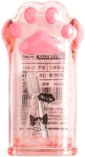 Bleistiftspitzer mit niedlicher Katzenpfote, Kawaii-Schulbedarf, Studentenpreis, Kindergeschenk, Kawaii-Bleistiftspitzer, Katzenschulbedarf für Kinder, Mädchen, Katzenliebhaber, Büro, Schule, Zuhause von Wyjuan