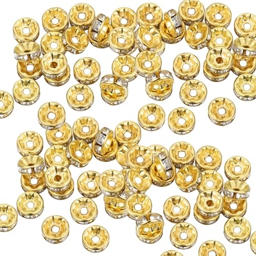 100 Inszene Strassstones Dekorative Abstandshalterperlen Schmuck Liefert Lose Perle Perfekt Für Schmuckherstellung Und Projekte 100 Inszene Strassstones Dekorative Abstandshalterperlen Schmuck Liefert Lose Perle Perfekt Für Schmuckherstellung Und Projekte von Wynrzyj
