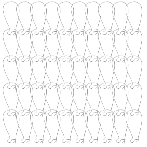 50pcs Praktische Ohrwire Steckverbinder Stilvolle Tränen Ohr Ohr Kabel Ohrhaken Accessoire Für Einzigartige Ohrring Designs von Wynrzyj