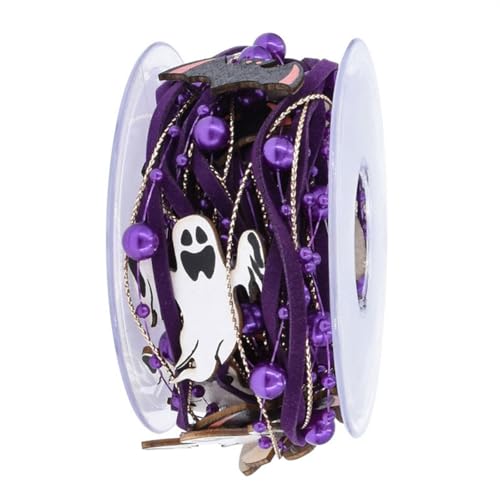5m Halloween Decoration Ribbon Flexible Handwerk Für Geschenkpackung Dekoration Vielseitiges Halloween Band Für Handgefertigte Projekte 5m Halloween Decoration Ribbon Flexible Handwerk Für Geschenkpackung Dekoration Vielseitiges Halloween Band Für Handgefertigte Projekte von Wynrzyj
