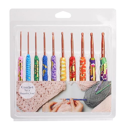 9/10 Stücke 2 0 Mm-6 5 Mm Häkchen Haken Set Buntes Stricknadel Ergonomisches Nadelzubehör 9/10 Stücke 2 0 Mm-6 5 Mm Häkchen Haken Set Buntes Stricknadel Ergonomisches Nadelzubehör von Wynrzyj