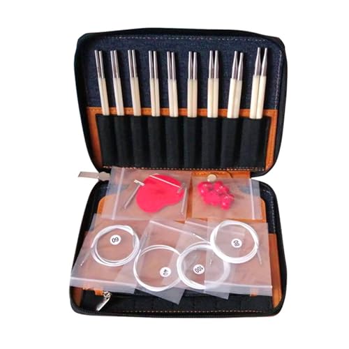 9pairs Austauschbare Kreisförmige Stricknadelset 3 0 Mm-6 0 Mm Für Strick Säuer Sock Aluminium Strick Nadel Set 9pairs Austauschbare Kreisförmige Stricknadelset 3 0 Mm-6 0 Mm Für Strick Säuer Sock Aluminium Strick Nadel Set von Wynrzyj