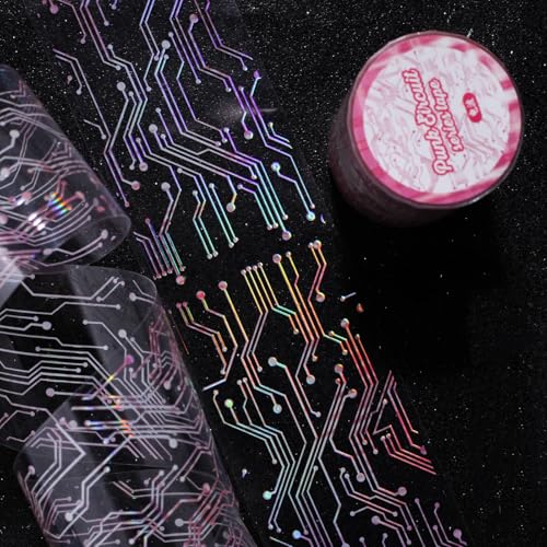 Clear Pet Aufkleber Mit Punk Themenband Für Kreative Notebook Journal Dekorationen Und Handwerksprojekte Haustier Transparentes Aufkleber von Wynrzyj