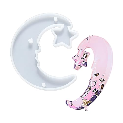 Crafting Schlüsselbundformen Silikonschmuckformen Mit Schmetterling Mond Sonne Pendellan Charme Crafting Werkzeug Für Projekte Hitzebeständige Silikonschmuckformen von Wynrzyj