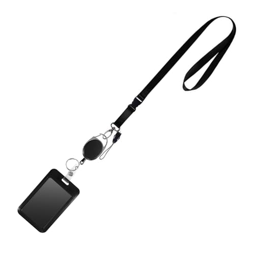 Einziehbarer Abzeichenhalter Kartenhalter Und Lanyard Set Identity Card Badge Inhaber Mit Abzeichenrolle Für Krankenschwester Doctor Teacher Einziehbarer Abzeichenhalter Kartenhalter Und Lanyard Set Identity Card Badge Inhaber Mit Abzeichenrolle Für Krankenschwester Doctor Teacher von Wynrzyj