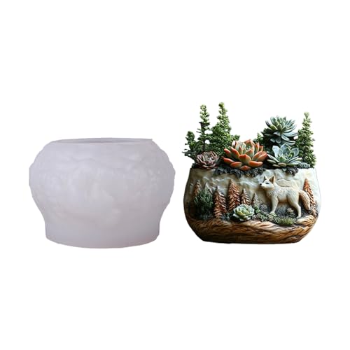Flexibler Wolf Silikonform Für Harzschmuckzement Mit Einfacher Freisetzung Und Mehrzweck Verwenden Harzschmuck Silikonform Flexibler Wolf Silikonform Für Harzschmuckzement Mit Einfacher Freisetzung Und Mehrzweck Verwenden Harzschmuck Silikonform von Wynrzyj