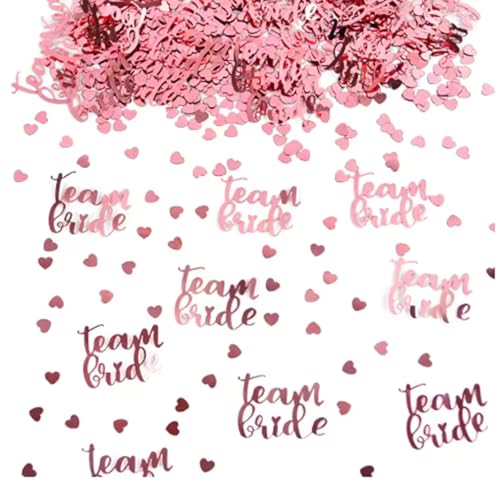 Glitzernder Team Braut Konfetti Für Hochzeitsfeier Dekoration PVC Easy Cleanup Design Brautdusche Feier Requisiten Wiederverwendbare Feierskonfetti Glitzernder Team Braut Konfetti Für Hochzeitsfeier Dekoration PVC Easy Cleanup Design Brautdusche Feier Requisiten Wiederverwendbare Feierskonfetti von Wynrzyj