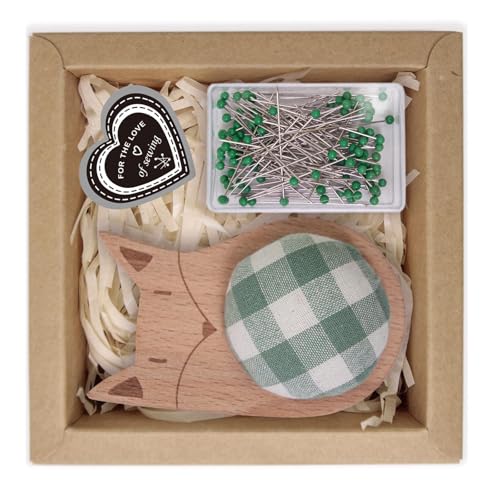 Langlebige Nähkit Umfasst Hedgehog Nadelkissen Und 100 Crafting Stifte Für Präzisionsnähten Langlebige Nähkit Umfasst Hedgehog Nadelkissen Und 100 Crafting Stifte Für Präzisionsnähten von Wynrzyj