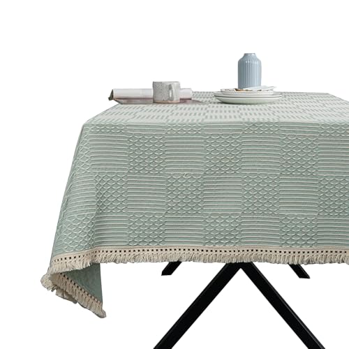 Moderne Geometrische Tischabdeckung Waschbarer Tischdecke Mit Fransen Detail Für Küchenarbeitsplatten Möbel Schutz Baumwollwäsche Look Polyester Tischdecke Moderne Geometrische Tischabdeckung Waschbarer Tischdecke Mit Fransen Detail Für Küchenarbeitsplatten Möbel Schutz Baumwollwäsche Look Polyester Tischdecke von Wynrzyj