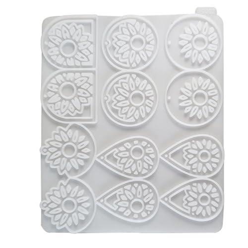 Ohrringe Silikonformen Schmuck Herstellung Von Formenblumenform Pendellformen Silikon Textur Für Kunstbegeisterte Handgefertigtes Schmuckwerkzeug Vorhanden Ohrringe Silikonformen Schmuck Herstellung Von Formenblumenform Pendellformen Silikon Textur Für Kunstbegeisterte Handgefertigtes Schmuckwerkzeug Vorhanden von Wynrzyj