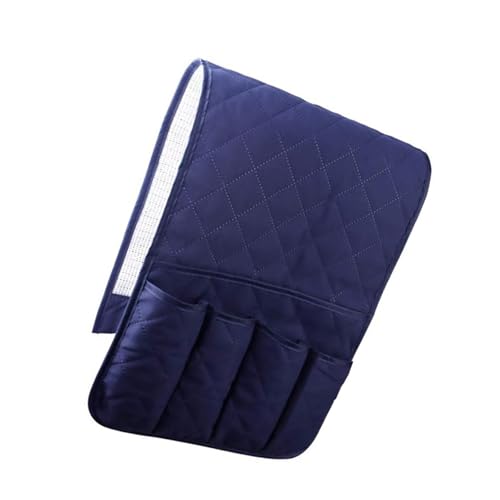 Wynrzyj Multipocket Blue Sofa Arm Organisatoren Wasserdichte Stoff Robuste Lagerbeutel Für Fernbücher Telefon Einfach Installation Home Decors Blue Sofa Armlehre Organisatoren von Wynrzyj