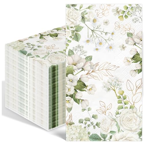 Servietten Hochzeit, 50 Stück Blumen Servietten für Taufe, Tischdeko Bunte Papierservietten, Blumen Frühling Papierservietten Perfekt für Geburtstage, Partys, Hochzeiten, Kommunion und Feiern Servietten Hochzeit, 50 Stück Blumen Servietten für Taufe, Tischdeko Bunte Papierservietten, Blumen Frühling Papierservietten Perfekt für Geburtstage, Partys, Hochzeiten, Kommunion und Feiern von Wzczf