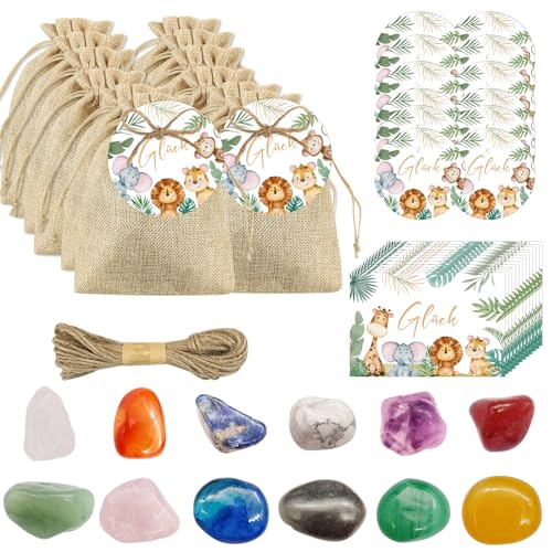 Wzczf 12 Set Waldtiere Glückssteine für Kinder, Tier Glückssteine Set, Bunte Glücksbringer Steine als Mitgebsel Kindergeburtstag Tier, Glücksbringer, Tier Geburtstag Mitgebsel Wzczf 12 Set Waldtiere Glückssteine für Kinder, Tier Glückssteine Set, Bunte Glücksbringer Steine als Mitgebsel Kindergeburtstag Tier, Glücksbringer, Tier Geburtstag Mitgebsel von Wzczf