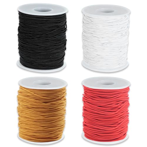 Wzhtuzi Gummischnur,Gummikordel, Armband Gummibänder, Bunte Elastische Nylonschnur für Armbänder Knüpfen,Gummiband,Schmuckherstellung, Halskette, DIY Basteln,13.5x23.6x5.2cm(Schwarz, Weiß, Gelb, Rot) Wzhtuzi Gummischnur,Gummikordel, Armband Gummibänder, Bunte Elastische Nylonschnur für Armbänder Knüpfen,Gummiband,Schmuckherstellung, Halskette, DIY Basteln,13.5x23.6x5.2cm(Schwarz, Weiß, Gelb, Rot) von Wzhtuzi