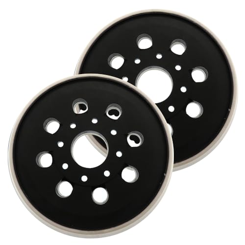 Wzhtuzi Professional Schleifteller, 2 Stück 123 mm Schleifplatte für Bosch GEX125-1A Selbstklebendes SchleifgeräTe-Zubehör 8-Loch-Schleifpolierscheibe Zubehör Exzenterschleifer, Mittelhart Wzhtuzi Professional Schleifteller, 2 Stück 123 mm Schleifplatte für Bosch GEX125-1A Selbstklebendes SchleifgeräTe-Zubehör 8-Loch-Schleifpolierscheibe Zubehör Exzenterschleifer, Mittelhart von Wzhtuzi