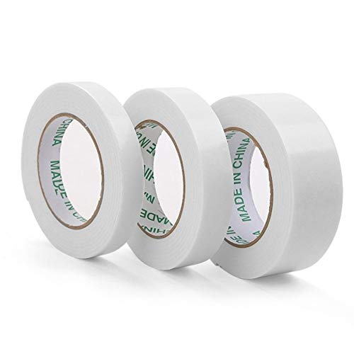 Wzrx7 - shop Selbstklebend Schaumstoff Klebeband ，Schaumstoff Band，1.5M Starker Klebeschaum Schwamm doppelseitiges Klebeband Klebeband Weiß Leistungsstarke Doppel Faced doppelseitiges Klebeband von Wzrx7 - shop