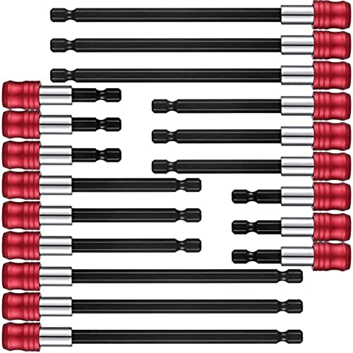 Wzxksoac 18 StüCke BohrerverläNgerung Magnetbohrer Schraubendreher Bithalter 1/4 Sechskant Schnellspanner Bithalter BohrzubehöR Wzxksoac 18 StüCke BohrerverläNgerung Magnetbohrer Schraubendreher Bithalter 1/4 Sechskant Schnellspanner Bithalter BohrzubehöR von Wzxksoac
