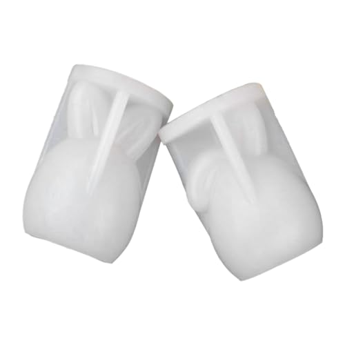 Wzxksoac 2 Stück Silikonform 3D-Kaninchen-Silikonform, Langlebig, Flexibel und Einfach zu Verwenden für Fondant, Schokolade, Kuchendekoration Wzxksoac 2 Stück Silikonform 3D-Kaninchen-Silikonform, Langlebig, Flexibel und Einfach zu Verwenden für Fondant, Schokolade, Kuchendekoration von Wzxksoac