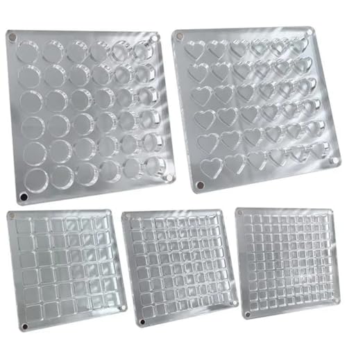 Wzxksoac 5PCS Muschel-Display-Box, Acryl, Magnetische Aufbewahrungsbox, Diamant-Edelstein-Perlen-Aufbewahrungsbox, Display-Organizer-Box, Gitter, Klares Acryl Wzxksoac 5PCS Muschel-Display-Box, Acryl, Magnetische Aufbewahrungsbox, Diamant-Edelstein-Perlen-Aufbewahrungsbox, Display-Organizer-Box, Gitter, Klares Acryl von Wzxksoac