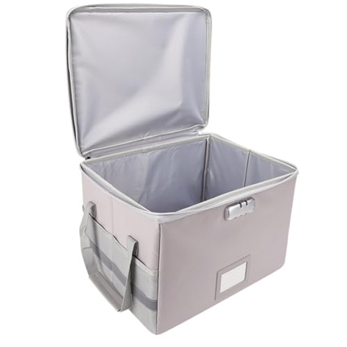 Wzxksoac Aktenorganizer Wasserdicht Faltbar für Büro und Zuhause Alle Arten Von Aktenaufbewahrungsboxen von Wzxksoac