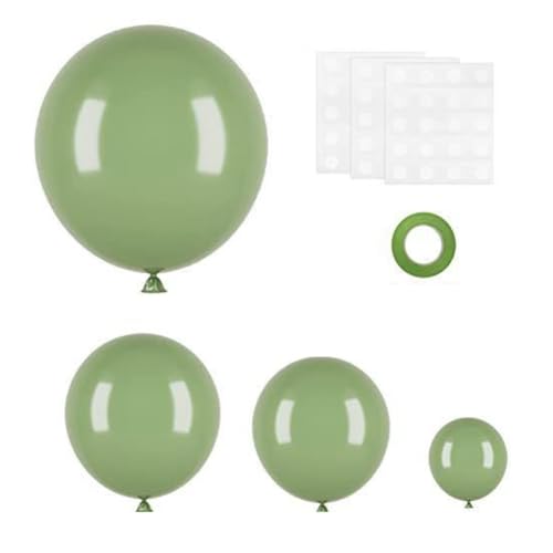 Wzxksoac Grüner Ballon, Grüner Ballonbogen-Bausatz, Geburtstagsdekoration, Hochzeitsballon-Hintergrunddekoration Wzxksoac Grüner Ballon, Grüner Ballonbogen-Bausatz, Geburtstagsdekoration, Hochzeitsballon-Hintergrunddekoration von Wzxksoac