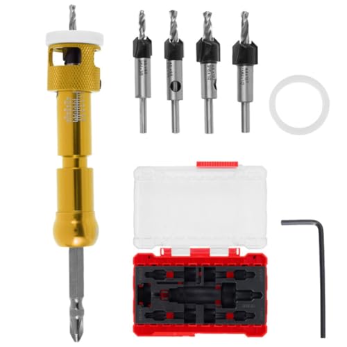 Wzxksoac Holzbearbeitung Senkbohrer Stufenbohrer Holz Selbstschneidende Schraube Punch Löcher Bohrer Installationswerkzeug A Wzxksoac Holzbearbeitung Senkbohrer Stufenbohrer Holz Selbstschneidende Schraube Punch Löcher Bohrer Installationswerkzeug A von Wzxksoac