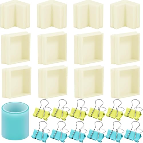 Wzxksoac Verstellbares Formengehäuse für die Herstellung Von Silikonformen, Gehäuserahmen für DIY-Harzformen, Kerzenformen, Seifenformen von Wzxksoac