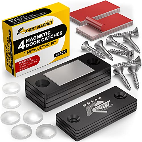 Magnetischer Türschnäpper Silber – dünner Schranktür-Magnetschnäpper – magnetischer Türriegel – Schubladenmagnet für Schranktüren Schrank Schrank Magnetverschluss Magnetischer Türschnäpper Silber – dünner Schranktür-Magnetschnäpper – magnetischer Türriegel – Schubladenmagnet für Schranktüren Schrank Schrank Magnetverschluss von X-BET MAGNET