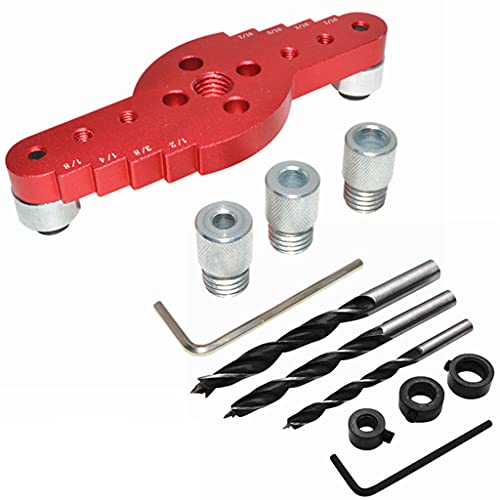 2-in-1 Zentral-Locator-Dübel, Taschenloch, Mitte, Anreißlinie, Aluminiumlegierung, 6–10 mm Führung, Holzbearbeitungswerkzeuge 2-in-1 Zentral-Locator-Dübel, Taschenloch, Mitte, Anreißlinie, Aluminiumlegierung, 6–10 mm Führung, Holzbearbeitungswerkzeuge von X-Institute