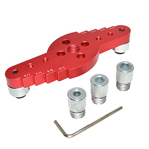 2-in-1 Zentral-Locator-Dübel, Taschenloch, Mitte, Anreißlinie, Aluminiumlegierung, 6–10 mm Führung, Holzbearbeitungswerkzeuge 2-in-1 Zentral-Locator-Dübel, Taschenloch, Mitte, Anreißlinie, Aluminiumlegierung, 6–10 mm Führung, Holzbearbeitungswerkzeuge von X-Institute