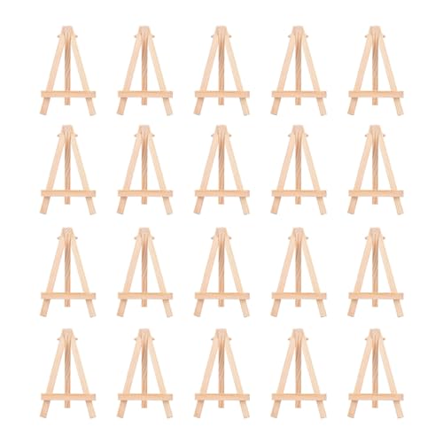 20 x Holz Staffelei Dreiecke Staffelei Bilderrahmen Display für Tischdekoration Malerei Handwerk Fotoalbum Hochzeit Dekoration 20 x Holz Staffelei Dreiecke Staffelei Bilderrahmen Display für Tischdekoration Malerei Handwerk Fotoalbum Hochzeit Dekoration von X-Institute