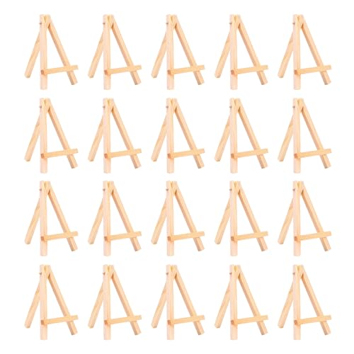 20 x Holz Staffelei Dreiecke Staffelei Bilderrahmen Display für Tischdekoration Malerei Handwerk Fotoalbum Hochzeit Dekoration 20 x Holz Staffelei Dreiecke Staffelei Bilderrahmen Display für Tischdekoration Malerei Handwerk Fotoalbum Hochzeit Dekoration von X-Institute