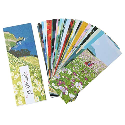30 x Winter-Lesezeichen, Papier, Seiten, Notizen, Etiketten, Nachrichten, Karten, Lesezeichen von X-Institute