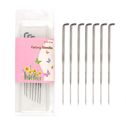 5/7 Stück Filznadeln, professionelles Nadelfilzwerkzeug-Set, Anfänger-Filznadel zum Filzen, Basteln, Filznadel-Set, Filznadelwerkzeug, Filznadel-Kits für Anfänger, Filznadel 5/7 Stück Filznadeln, professionelles Nadelfilzwerkzeug-Set, Anfänger-Filznadel zum Filzen, Basteln, Filznadel-Set, Filznadelwerkzeug, Filznadel-Kits für Anfänger, Filznadel von X-Institute