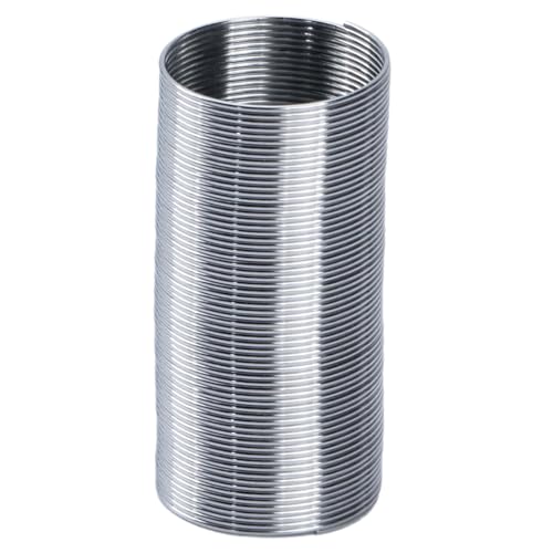 50 Schlaufen-Gedächtnis-Stahldraht für Perlen, Armbänder, Ohrringe, Schmuckherstellung, Zubehör, Armreifen, Halskettenzubehör von X-Institute