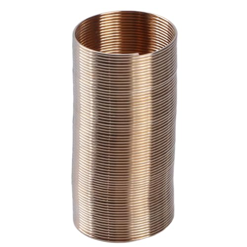 50 Schlaufen-Gedächtnis-Stahldraht für Perlen, Armbänder, Ohrringe, Schmuckherstellung, Zubehör, Armreifen, Halskettenzubehör von X-Institute