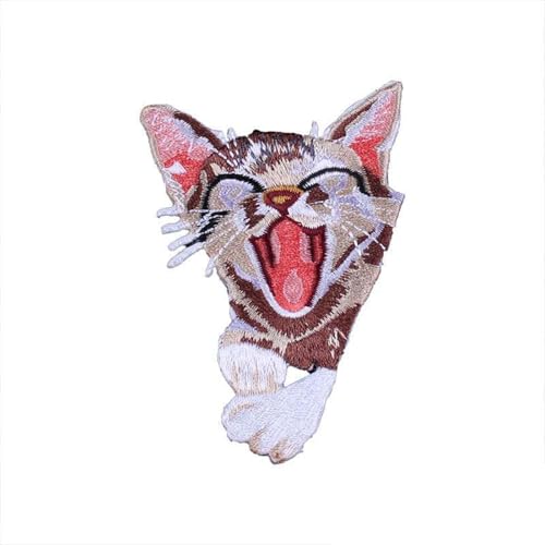 Aufnäher mit Katzenmotiv, bestickt, für Cosplay, Party, Damen, dekorative Applikationen für den täglichen Gebrauch Aufnäher mit Katzenmotiv, bestickt, für Cosplay, Party, Damen, dekorative Applikationen für den täglichen Gebrauch von X-Institute
