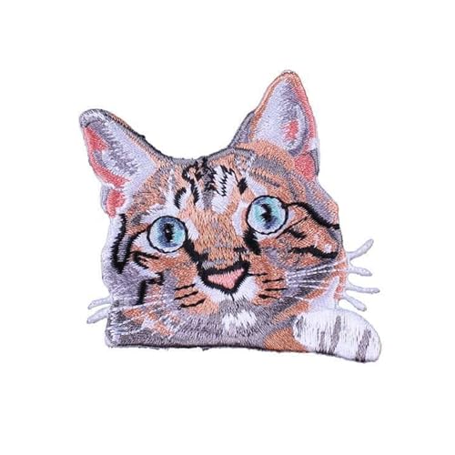 Aufnäher mit Katzenmotiv, bestickt, für Cosplay, Party, Damen, dekorative Applikationen für den täglichen Gebrauch Aufnäher mit Katzenmotiv, bestickt, für Cosplay, Party, Damen, dekorative Applikationen für den täglichen Gebrauch von X-Institute