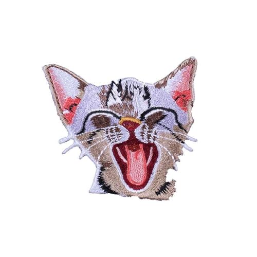 Aufnäher mit Katzenmotiv, bestickt, für Cosplay, Party, Damen, dekorative Applikationen für den täglichen Gebrauch Aufnäher mit Katzenmotiv, bestickt, für Cosplay, Party, Damen, dekorative Applikationen für den täglichen Gebrauch von X-Institute
